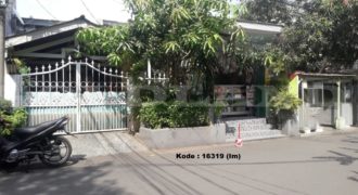 Kode: 16319(Im), Rumah Dijual Sunter, Hadap Timur, Luas 8×13 meter(104 meter), Jakarta Utara