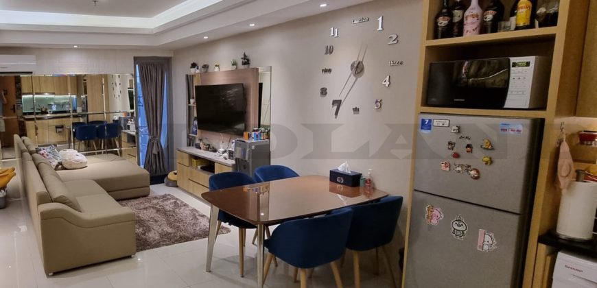 Kode: 09894(Li), Apartemen Dijual The Mansion Kemayoran, Tipe 2 Kamar Tidur, Furnish, Jakarta Pusat