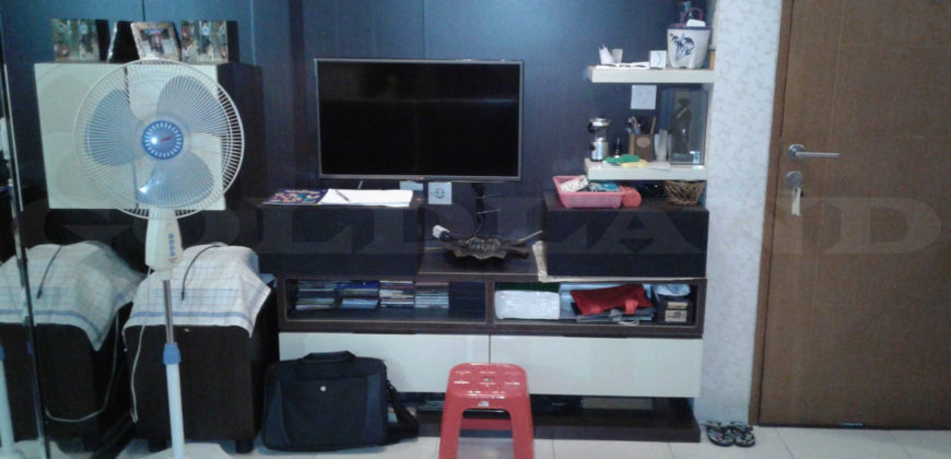 Kode: 15847(Si), Apartemen Dijual/Disewa Maple Park, Tipe 2 Kamar Tidur, Full Furnish, Jakarta Utara