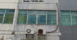 Kode : 16702 (Ak), Disewa ruko Pangeran jayakarta, luas 60 meter (4×15 m2), Jakarta barat