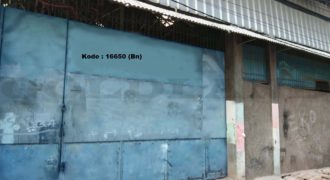 Kode : 16650 (Bn/SI), Disewa gudang sunter, luas -/+ 250 meter, jakarta utara