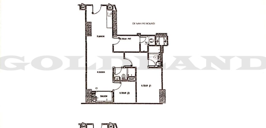 KODE :16485(Ta) Apartemen Dijual Grand Madison, Full Furnish, Luas 78 Meter, Jakarta Barat