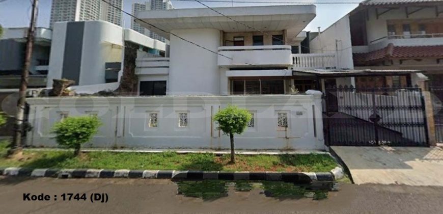 Kode : 16744 (Dj), Dijual rumah ancol, luas 320 meter (16×20 m2), jakarta Utara
