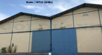 Kode : 16733 (Si/Bn), Dijual/sewa gudang Pantai indha dadap, luas 1.200 meter, Tangerang