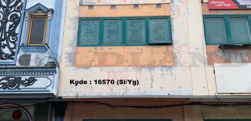 Kose : 16570 (Si/Yg), Dijual ruko Daan mogot, Luas 72 meter (4.5×16 m2), Cengkareng, jakrta Barat