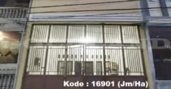 Kode :16901 (Jm/Ha), Dijual rumah pademangan, Luas 57 meter, Jakarta Utara