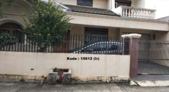 Kode : 15612 (Ir), Dijual rumah Jatinegara, Luas 285 meter (19×15 m2), Jakarta Timur