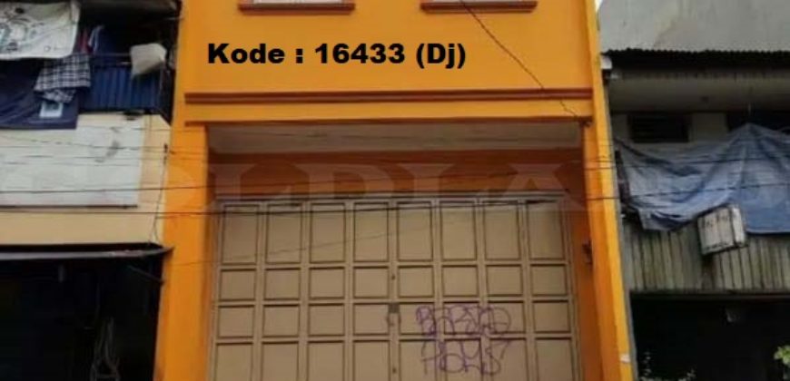 Kode : 16433 (Dj), Disewa Ruko Sumur batu, Luas 70 meter (5×14 m2), Kemayoran, jakarta Pusat