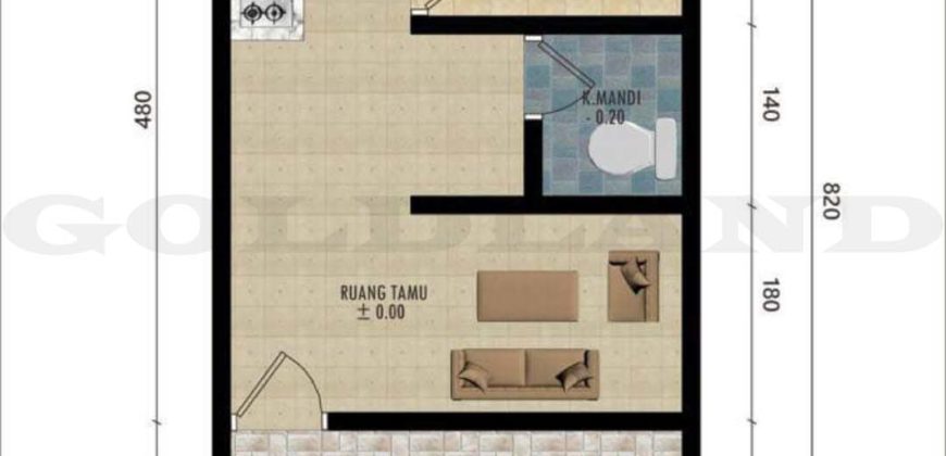 Kode : 17095 (Si/Dj), Dijual RUmah Warakas, Luas 24.6 meter (3×8.2 m2) dan 21.5 (4.3×5 m2), Jakrta Utara