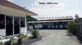 Kode : 16833 (Js), Dijual Gudang bogot, Luas 2000 meter, Bogor