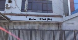 Kode : 17244 (Br), DIsewa Ruko Pemuda raya, Rawa mangun, Luas 74.75 meter (6.5×11.5 m2), Jakarta Timur