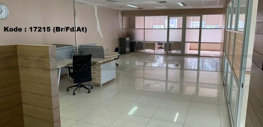 Kode : 17215 (Br/Fd/Th), Dijual Office The EAST kuningan, Luas 210 meter, Jakarta Selatan