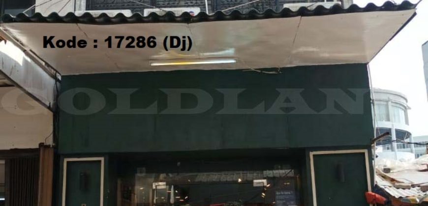 Kode : 17286 (Dj), Dijual Ruko Sawah Besar, Luas 120 meter (5×24 m2), Jakarta Pusat