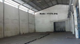 Kode : 17370 (Fd), Disewa Gudang sunter, Luas 1.250 meter (25×50 m2), jakarta Utara