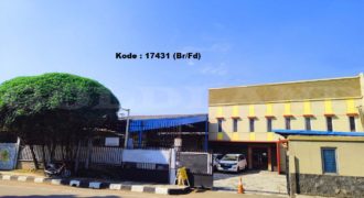 Kode : 17431 (Br/Fd), Dijual Gudang Kebon jeruk, Luas 2.420 meter, Jakarta Barat