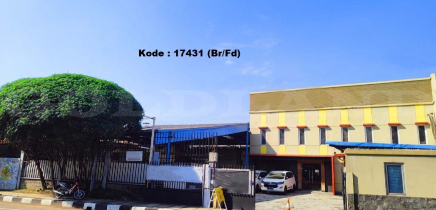 Kode : 17431 (Br/Fd), Dijual Gudang Kebon jeruk, Luas 2.420 meter, Jakarta Barat