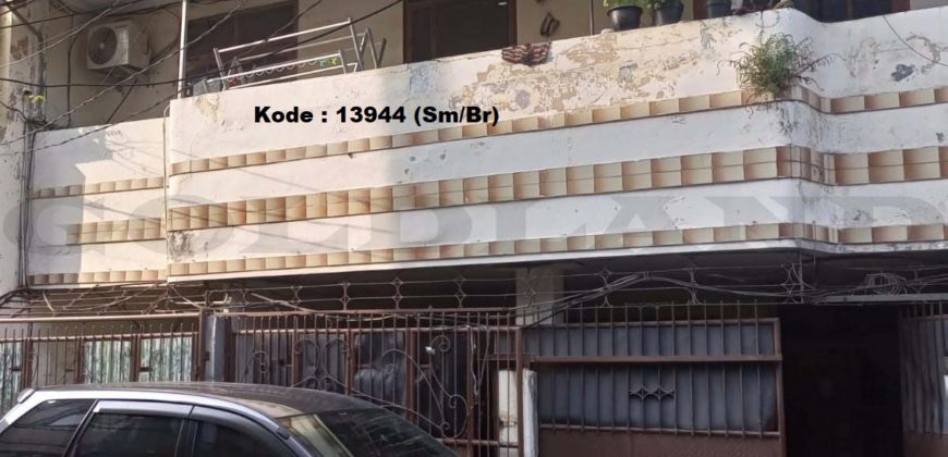 Kode : 13944 (Sm/Br), Dijual Rumah pademangan, Luas 140 meter, Jakarta Utara