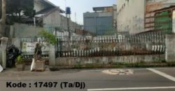 Kode: 17497 (Ta/Dj), Dijual tanah Kemayoran, Luas 379 meter, Jakarta Pusat