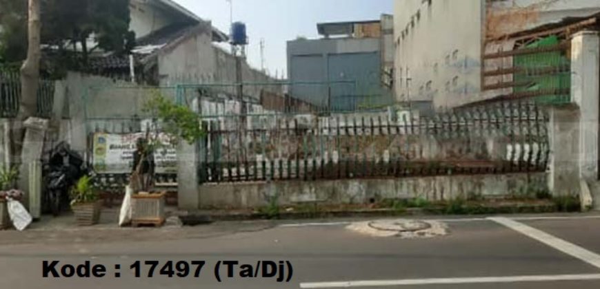 Kode: 17497 (Ta/Dj), Dijual tanah Kemayoran, Luas 379 meter, Jakarta Pusat