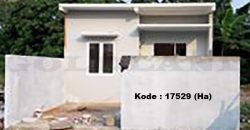 Kode : 17529 (Ha), DIjual rumah tangerang, Luas 60 meter, Tangerang