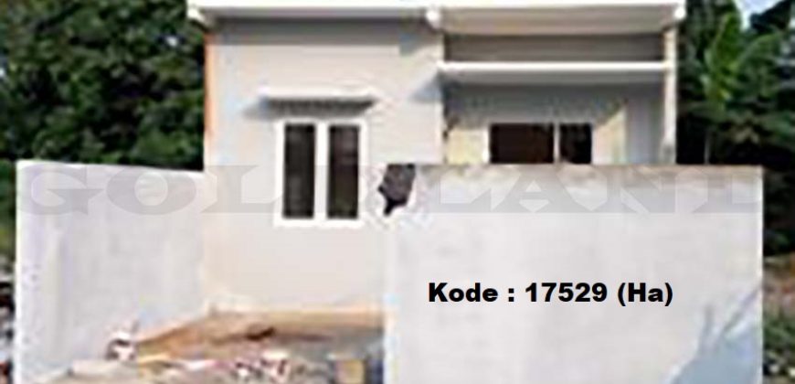 Kode : 17529 (Ha), DIjual rumah tangerang, Luas 60 meter, Tangerang