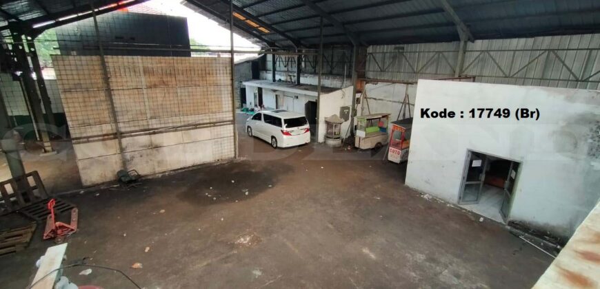 Kode : 17749 (Br), Disewa gudang pulo gebang, Luas 1100 meter, Jakarta Timur