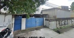 Kode : 18000 (Bn), Dijual gudang Penjaringan, Luas 1900 meter, Jakarta Utara