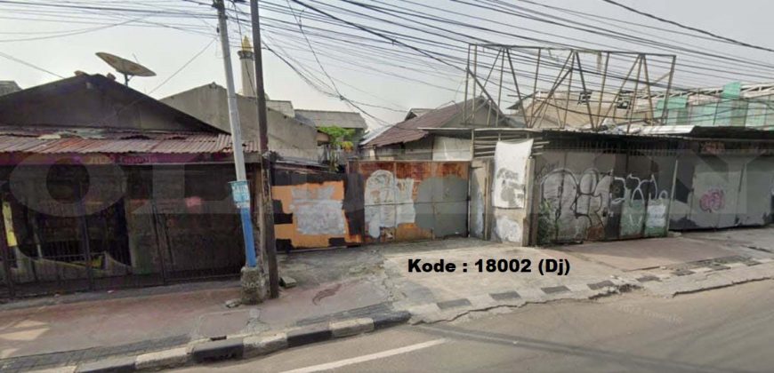 Kode : 18002 (Dj), Dijual/sewa gudang cempaka baru, Luas 866 meter, jakarta pusat