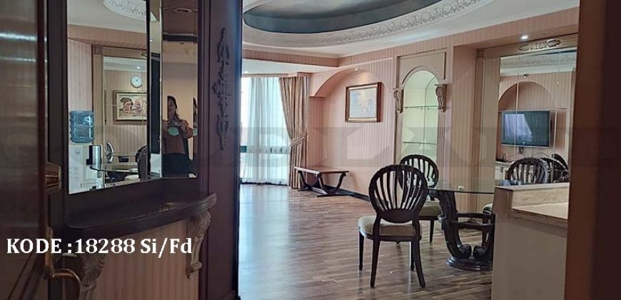 Kode : 18288 (Si/Fd), Dijual/sewa apartment taman angrek, luas 88 meter, jakarta Barat