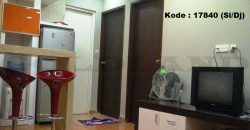 Kode : 17840 (Si/Dj), Dijual apartment mediterania, luas 58-59 meter, Jakarta Barat