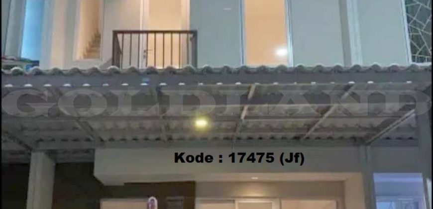 Kode : 17475 (Jf), Dijual rumah sedayu city, Luas 45 meter (4.5×10 m2), Jakarta Utara