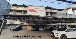 Kode : 18083 (Ha/Jm), Disewa ruko gunung sahari, luas 80 meter (5×16 m2), Jakarta Pusat