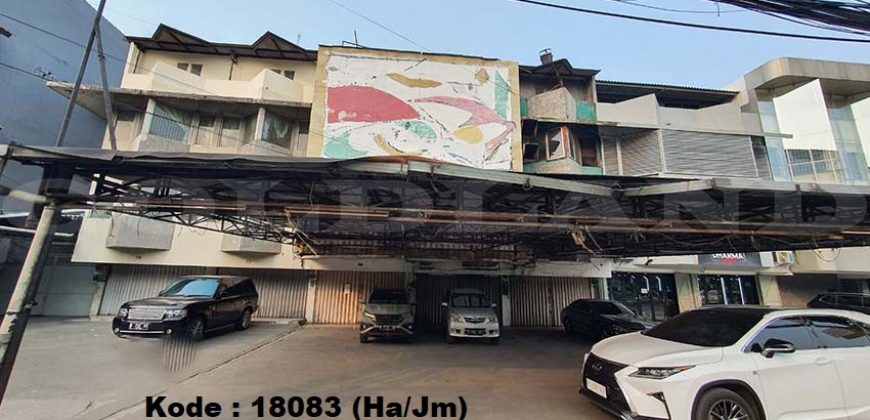 Kode : 18083 (Ha/Jm), Disewa ruko gunung sahari, luas 80 meter (5×16 m2), Jakarta Pusat