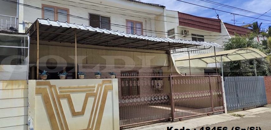 Kode : 18456 (Sp/Si), Dijual rumah gunung sahari, luas 187 meter (8.5×22 m2), Jakarta Pusat