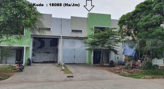 Kode : 18088 (Ha/Jm), Disewa gudang marunda, luas 384 meter (12×23 m2), Jakarta Utara