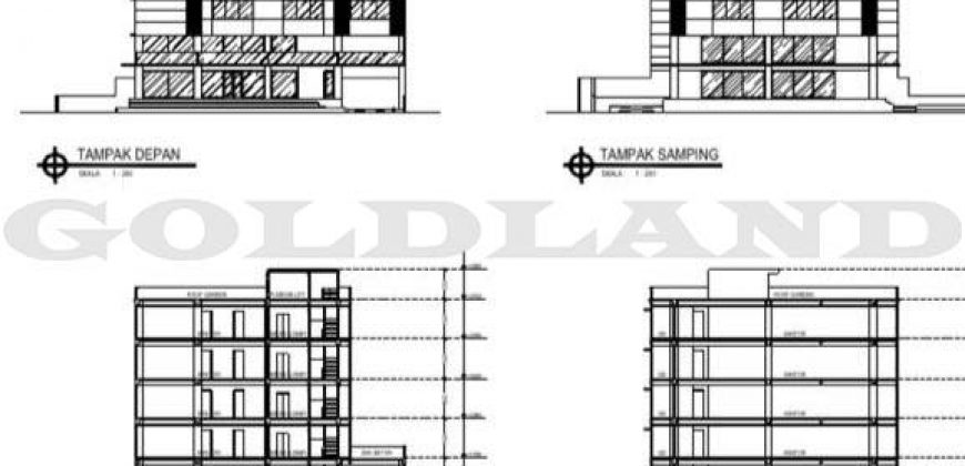 Kode : 18307 (Na), Dijual gedung kebayoran lama, luas 1100 meter, Jakarta selatan