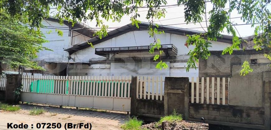 Kode : 07250 (Br/Fd), Disewa gudang sunter, luas 1350 meter, Jakarta Utara