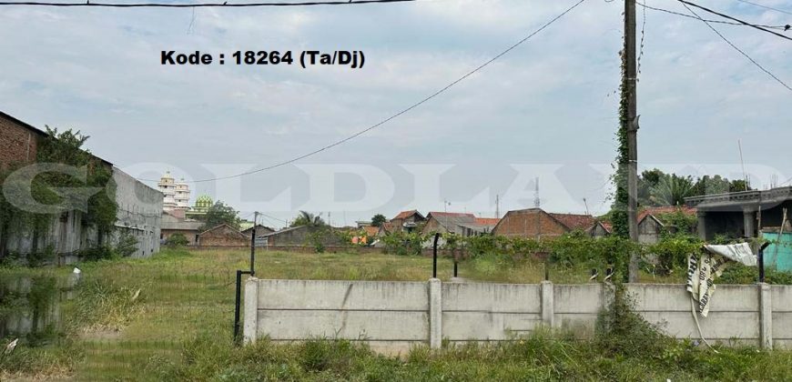 Kode : 18264 (Ta/Fd), Dijual tanah cikarang, luas 2450 meter (70×35 m2), Bekasikode : 18264 (Ta/Fd) luas 2450 meter (70×35 m2) SHM hadap utara lokasi dekat mall grosir cikarang harga Rp. 3.2 juta/m2 atau RP. 7.840 M