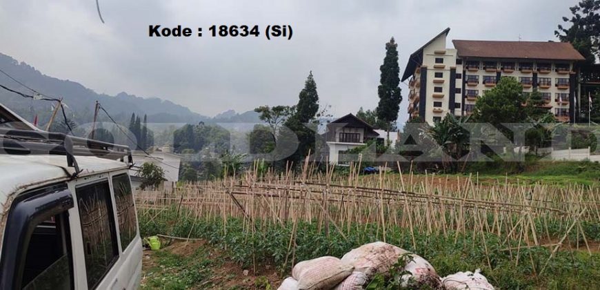 Kode : 18634 (Si), Dijuaal tanah cisarua, luas 3355 meter, Bogor