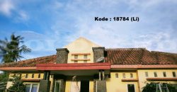 Kode : 18784 (Li), Dijual rumah pondok benda, luas 900 meter (30×30 m2), tangerang selatan