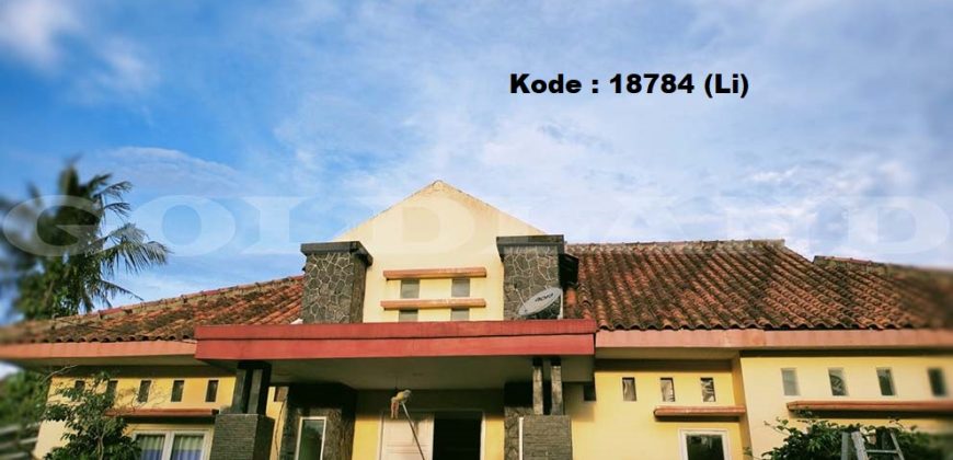 Kode : 18784 (Li), Dijual rumah pondok benda, luas 900 meter (30×30 m2), tangerang selatan