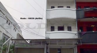 Kode : 18639 (Ad/Ds), Disewa ruko cempaka putih, luas 80 (4×20 m2), Jakarta pusat