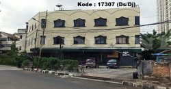 Kode : 17307 (Ds/Dj), Dijual ruko gunung sahari, luas 203 meter, Jakarta Pusat