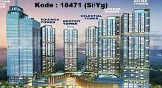 Kode : 18471 (Si/Yg), Disewa apartment menara jakarta, luas 35 meter, jakarta Pusat