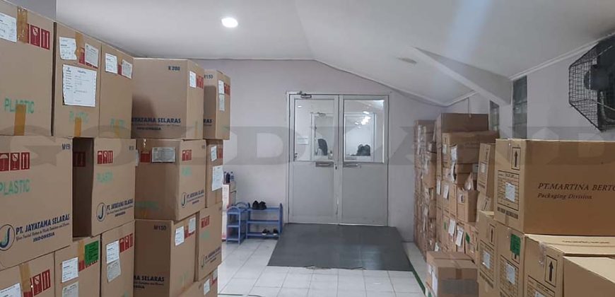 Kode : 18588 (Br/Fd), Dijual gudang pulo gadung, luas 5090 meter, jakarta Timur