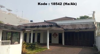 Kode : 18542 (Ha/Ak), Dijual/sewa rumah sunter, luas 936.96 meter (18.3×51.2), Jakarta Utara