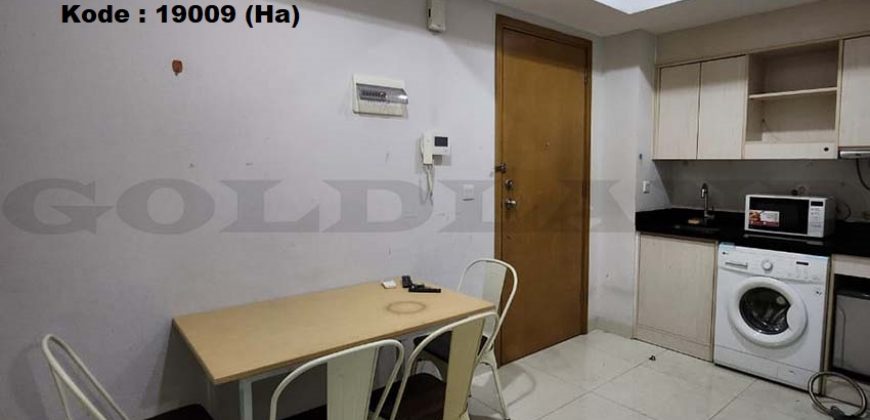 Kode : 19009 (Ha), Disewa apartment mansion bougenville, luas 33 meter, Jakarta Pusat