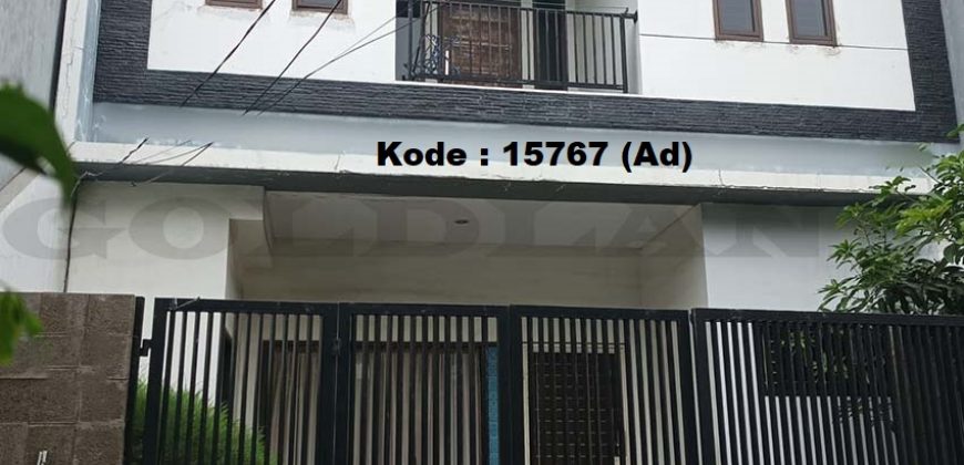 Kode : 05767 (Ad), Dijual rumah ancol, luas 104 meter (8×13 m2), jakarta utara