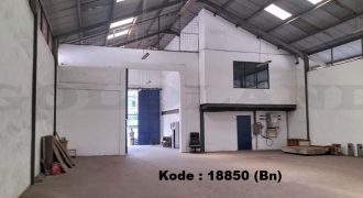 Kode : 18850 (Bn), Dijual gudang sunter, luas 1320 meter, Jakarta Utara