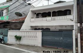 Kode : 19282 (Ad), Dijual rumah kemayoran, luas 336 (12×28 m2), Jakarta Pusat